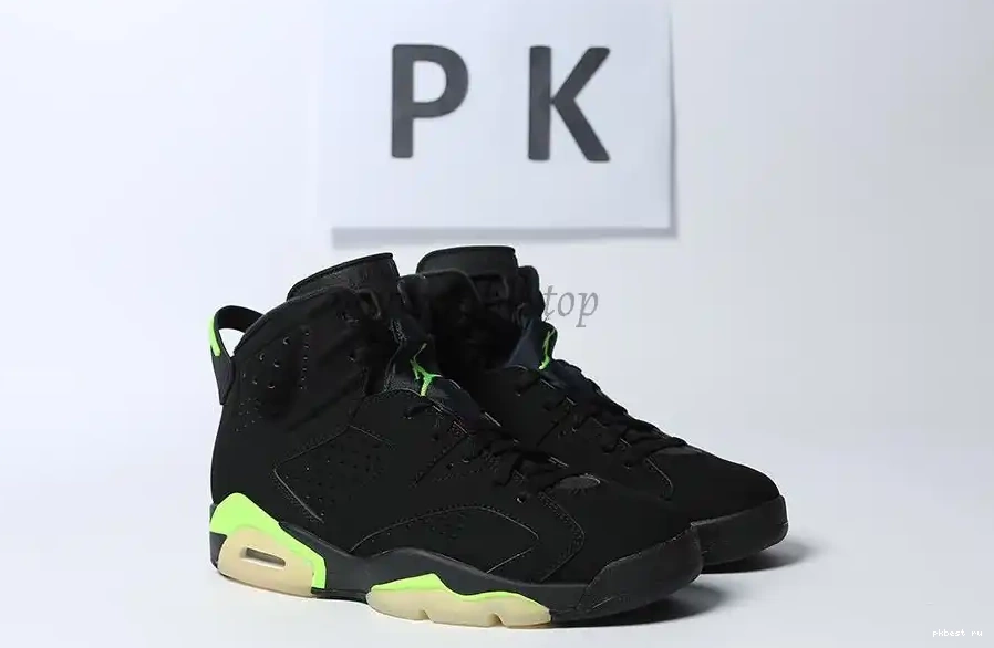 Electric GOD Green Jordan PK MATERIALS READY TO 6 SHIP RETAIL Retro 0505
